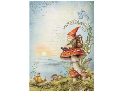 stamperia hidden grove a4 rice paper selection 6pc 22 11zon