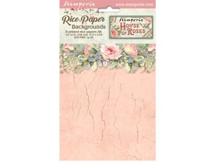 stamperia house of roses a6 rice paper backgrounds 9 11zon