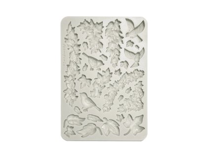 stamperia house of roses a5 silicon mold ivy kacma