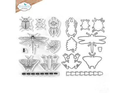 elizabeth craft designs sunny days stamp die set b 9 11zon