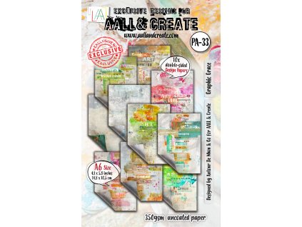 aall and create artful impressions a6 design paper