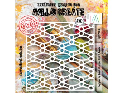 aall and create stencil 6x6 inch upstream aall pc