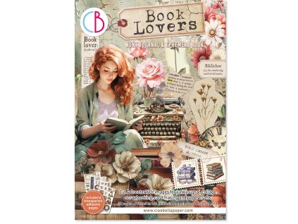 Book Lovers A4 Ciao Bella kniha papírů a doplňků