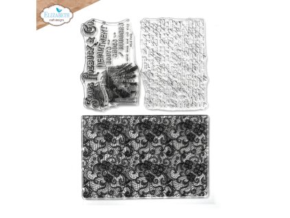 elizabeth craft designs mr mrs stamps laced stamp