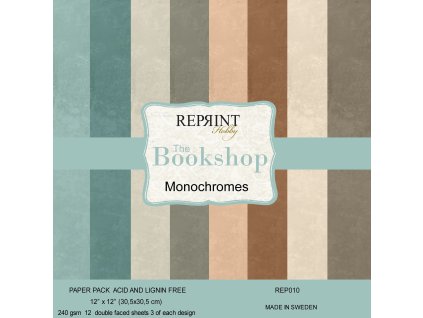 reprint the bookshop 12x12 inch cardstock rep010 24 11zon