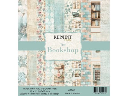 reprint the bookshop 12x12 inch paper pack crp087 27 11zon