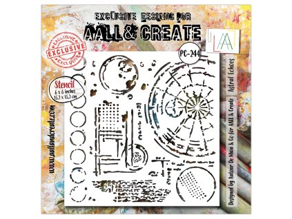 aall and create fractured ecosphere stencil 6x6 in (1)