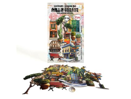 aall and create bazaar trails ephemera die cuts a6 9 11zon