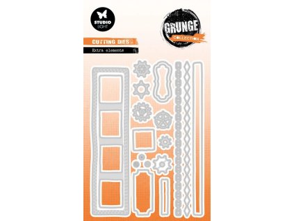 studio light extra elements grunge cutting die sl 24 11zon