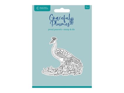 crafters companion graceful plumes stamp die proud 21 11zon