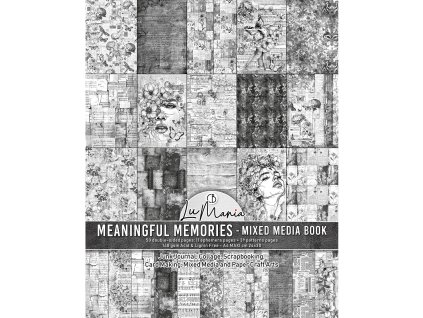Ciao Bella sada papírů Lumania Kniha Mixed Media Meaningful Memories A4 Maxi 50 stran