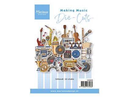 marianne design die cuts making music vk9628 7 11zon