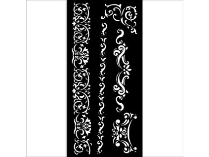 stamperia venice city of art thick stencil 12x25cm (4) 4 11zon