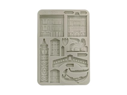 stamperia venice city of art a5 silicon mould monu 10 11zon