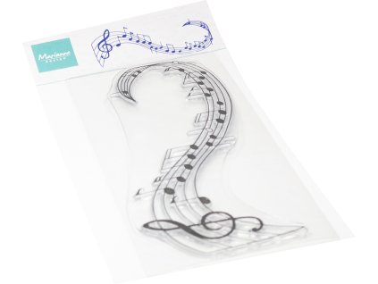 marianne design clear stamps music swirl cs1174 1 11zon