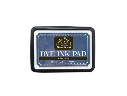 stamperia create happiness dye ink pad blue navy w 3 11zon