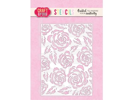 craft you design big roses a6 stencil sc010 2 11zon