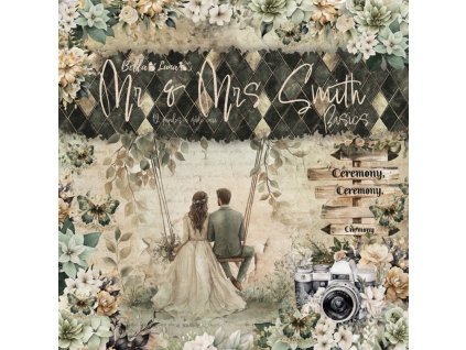 17777 34245 BELLALUNA MR MRS SMITH BASICS COLLECTION 12X12
