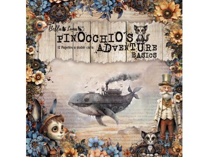 17738 34211 BELLALUNA PINOCCHIOS ADVENTURE BASICS COLLECTION 12X12
