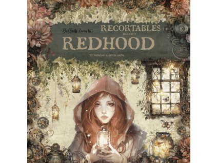17586 33837 BELLALUNA REDHOOD RECORTABLES COLLECTION 8X8