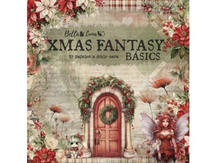17668 34172 BELLALUNA XMAS FANTASY BASICOS COLLECTION 12X12