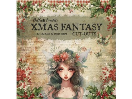 17672 34178 BELLALUNA XMAS FANTASY RECORTABLES COLLECTION 8X8