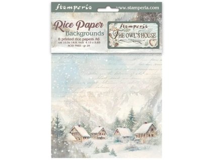 stamperia the owls house a6 rice paper backgrounds 9 11zon