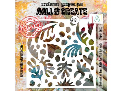aall and create stencil 6x6 inch paper cuts aall p 5 11zon