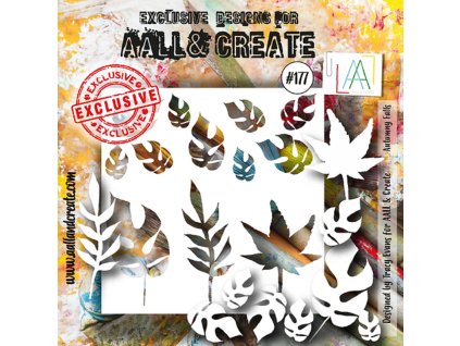 aall and create stencil 6x6 inch autumny falls aal 1 11zon