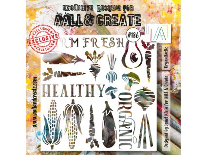 aall and create stencil 6x6 inch organitastic aall 15 11zon