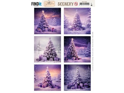 BBSC10088 Berries Beauties Scenery Purple Pines Square copy 700x991