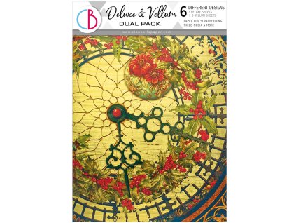 Ciao Bella Toy Shop hračkářství Deluxe Paper Pearl Gold velum pergamen A4
