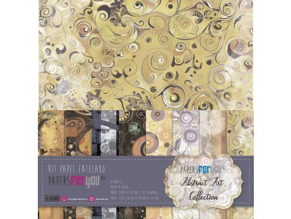 papers for you abstract art canvas scrap pack 8pcs 9 11zon