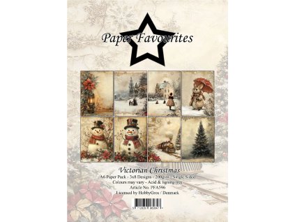 paper favourites victorian christmas a6 paper pad 3 11zon