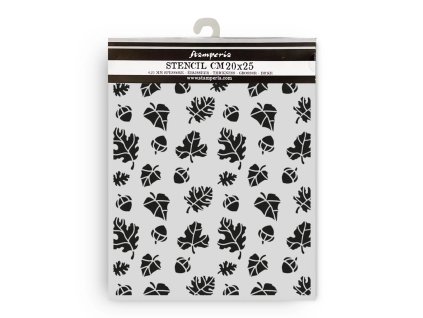 stamperia whispering woods thick stencil 20x25cm l 2 11zon