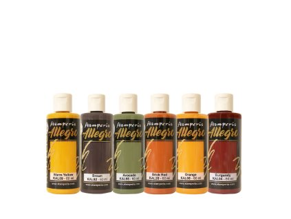 stamperia whispering woods allegro paint kit 6pcs