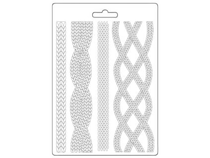 stamperia whispering woods a5 soft mould cords k3p (3) 3 11zon