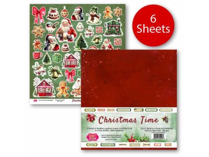 craft you design christmas time 12x12 inch paper s 9 11zon