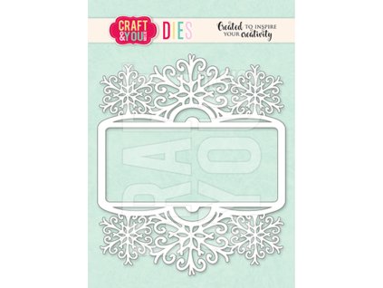 craft you design winter frame dies cw376
