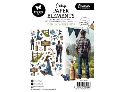 studio light denim weekends collage paper elements 4 11zon