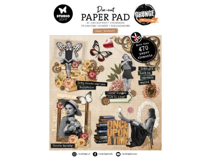 sl studio light paper elements a5 grunge die cut p 8 11zon