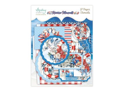 mintay riviera moments paper elements 27pcs mt riv 24 11zon