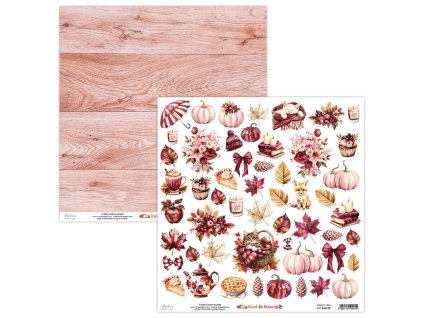 mintay rust rose 12x12 inch paper elements mt rar 31 11zon