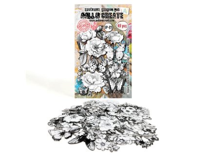 aall and create pollen drift a6 ephemera die cuts 15 11zon