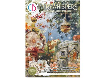 Fairy Whispers Pohádkové šepotání A4 Ciao Bella Lumania kniha papírů a doplňků