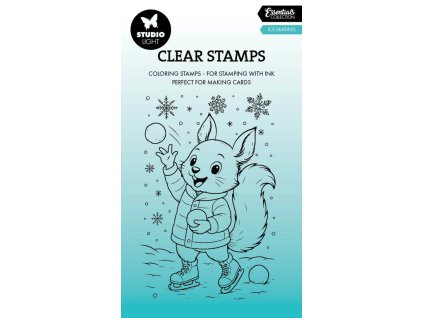 studio light ice skating essentials clear stamp sl 85 11zon