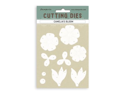 stamperia quiet days a6 cutting dies camelias bloo 10 11zon
