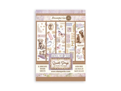 stamperia quiet days a5 washi pad 8pcs sbw26 25 11zon