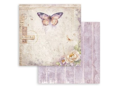 stamperia quiet days 12x12 inch paper sheet butter 89 11zon