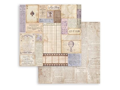 stamperia quiet days 12x12 inch paper sheet mixed 91 11zon